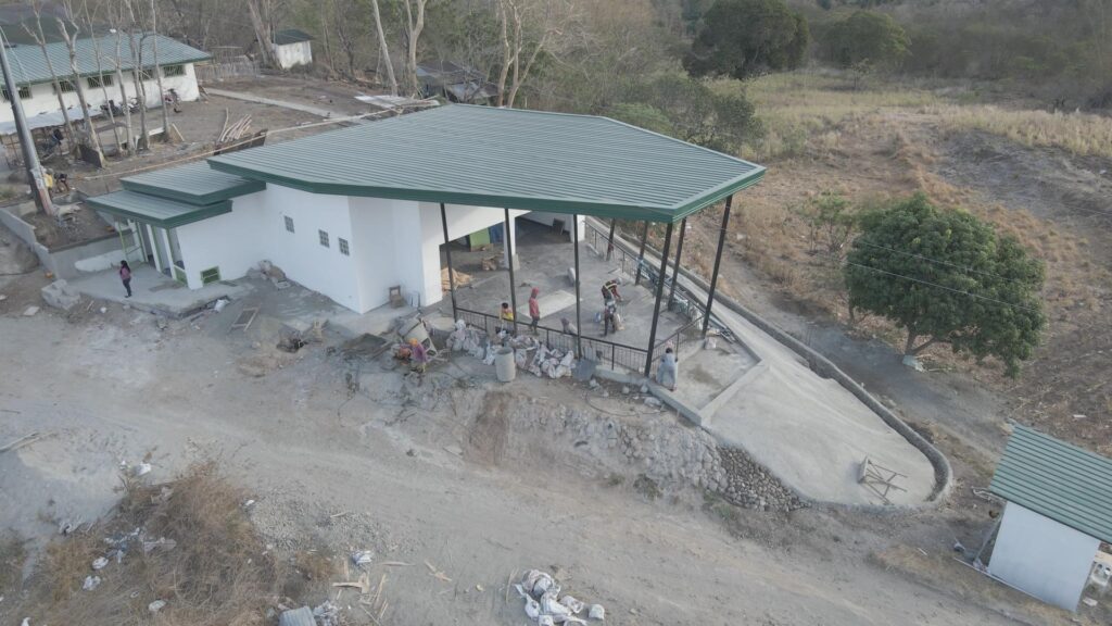 Take a peek at the latest progress in our cafeteria